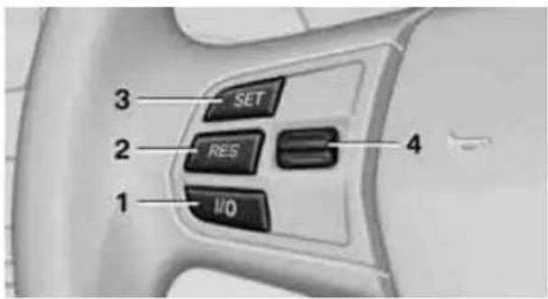 BMW 750i Sedan (2009) - Buttons at a glance - 1