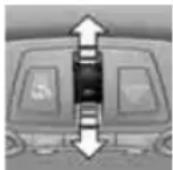 BMW 750i Sedan (2009) - Opening/closing the glass sunroof and sliding visor together - 1
