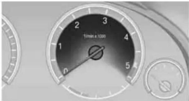 BMW 750i Sedan (2009) - Tachometer - 1