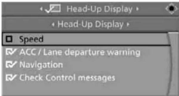 BMW 535i Sedan (2008) - Selecting displays - 1