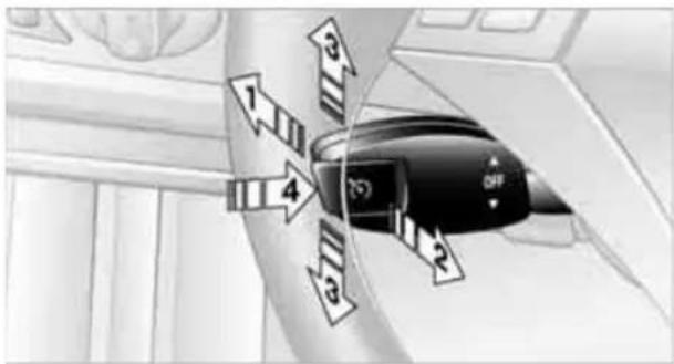 BMW 535i Sedan (2008) - One lever for all functions - 1