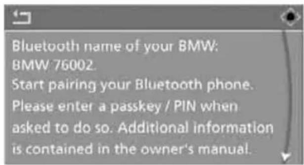 BMW 535i Sedan (2008) - Preparation via iDrive - 7