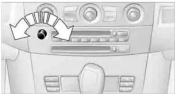 BMW 535i Sedan (2008) - Setting volume of voice instructions - 1