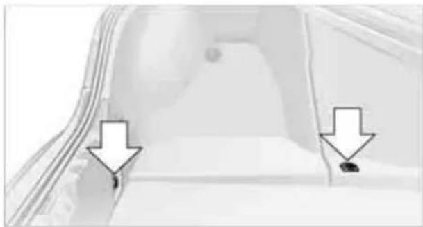 BMW 535i Sedan (2008) - Securing cargo - 1
