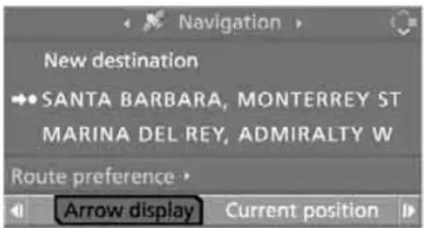 BMW 535i Sedan (2008) - Displaying arrow display - 1