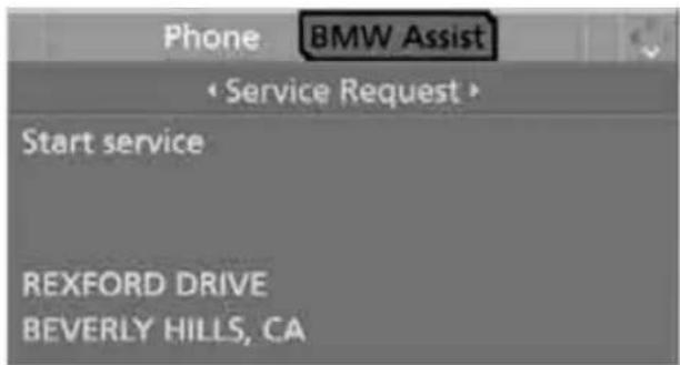 BMW 535i Sedan (2008) - Manual service notification - 1