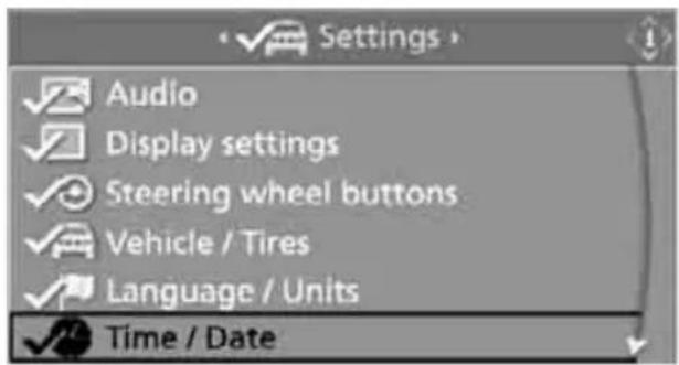BMW 535i Sedan (2008) - Setting time - 1