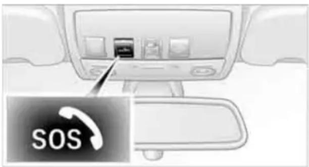 BMW 535i Sedan (2008) - Initiating an emergency request - 1
