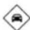 BMW 535i Sedan (2008) - Symbols for traffic information - 15