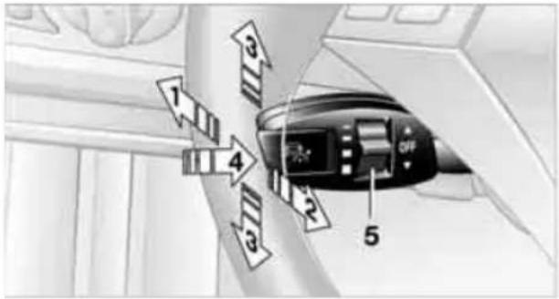 BMW 535i Sedan (2008) - One lever for all functions - 1