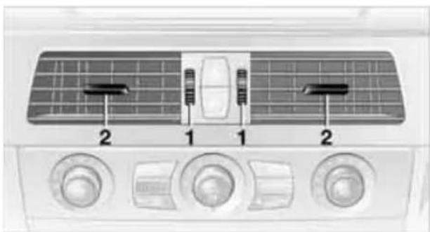 BMW 535i Sedan (2008) - Front ventilation - 1