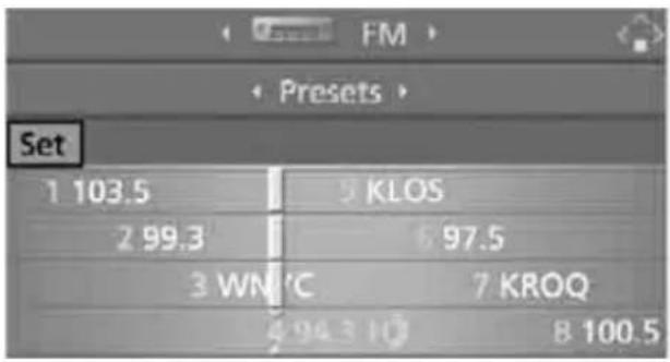 BMW 535i Sedan (2008) - Activating/deactivating digital radio reception - 2