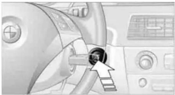 BMW 535i Sedan (2008) - Start/Stop button - 1