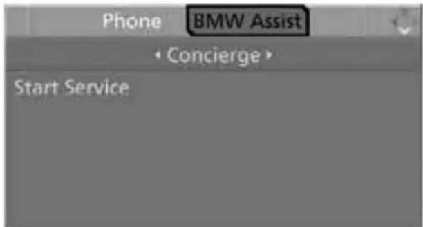 BMW 535i Sedan (2008) - Calling up information - 1