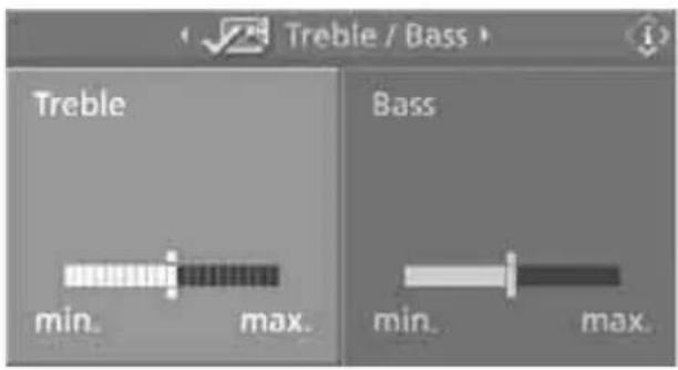 BMW 535i Sedan (2008) - Treble and bass - 2