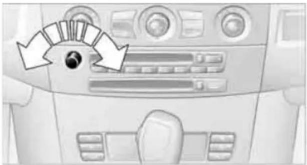 BMW 535i Sedan (2008) - Setting volume of instructions - 1
