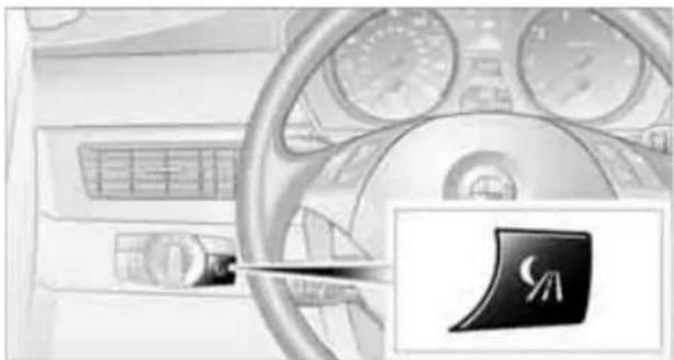 BMW 535i Sedan (2008) - Activating BMW Night Vision - 1
