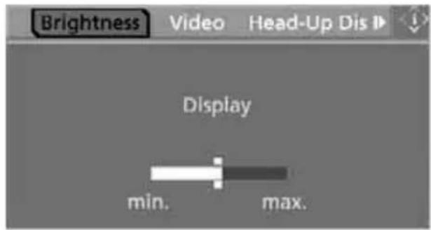 BMW 535i Sedan (2008) - Brightness of Control Display - 1