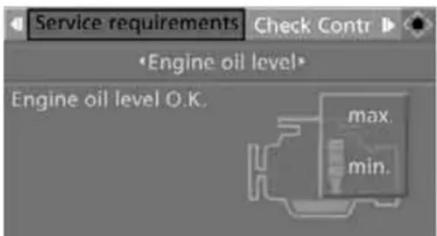 BMW 535i Sedan (2008) - Checking engine oil level - 2
