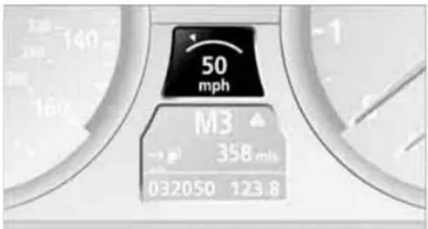 BMW 535i Sedan (2008) - Storing current speed - 1
