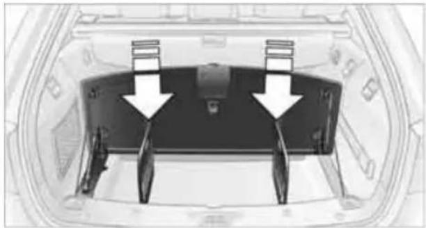 BMW 535i Sedan (2008) - Dividing up rear compartment - 1