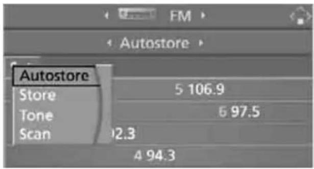 BMW 535i Sedan (2008) - Updating stations with best reception - 2