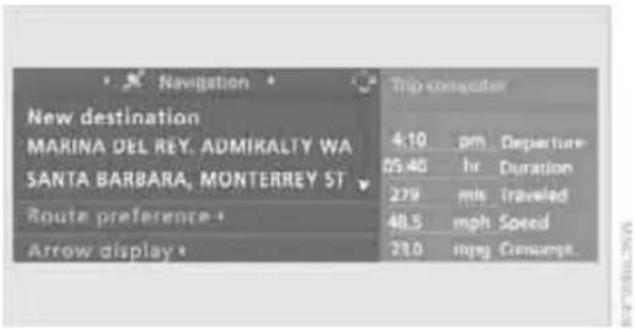 BMW 535i Sedan (2008) - Display options - 2