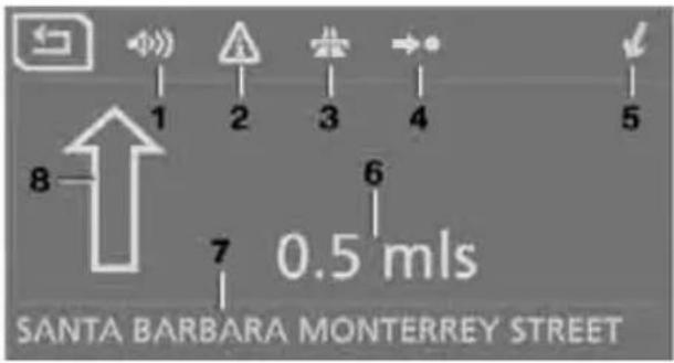 BMW 535i Sedan (2008) - Displaying arrow display - 2