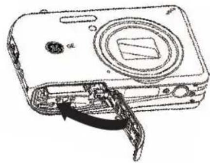 GE J1455 - Insert the Battery and SD/SDHC Card (Not included) (J Series) - 6