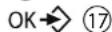 TOPCOM TE-5800 - Setting the ringer volume on the handset - 1