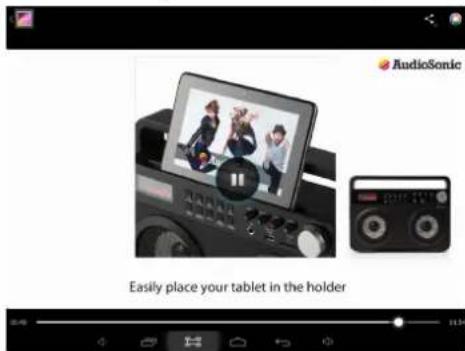 AudioSonic TL-3497 - Ver Fotografias e vídeos - 1