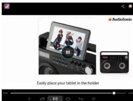AudioSonic TL-3497 - Visa bilder och videor - 1