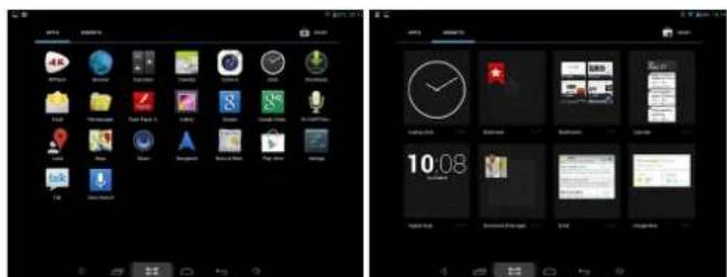 AudioSonic TL-3497 - Anwendungen und Widgets: - 1