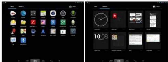 AudioSonic TL-3497 - Applications et Widgets : - 1