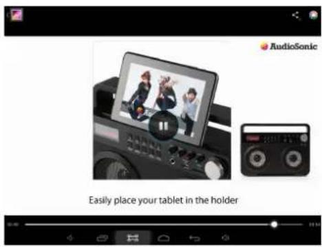 AudioSonic TL-3497 - Bekijken van foto's en video's - 1