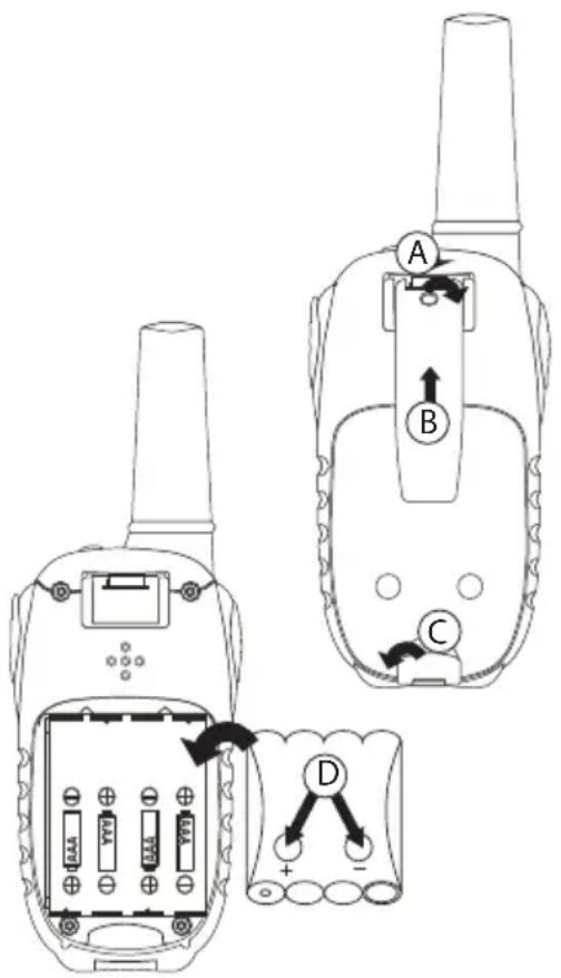 TRISTAR RC-6404 - Τοποθέτηση μπαταρίας - 1