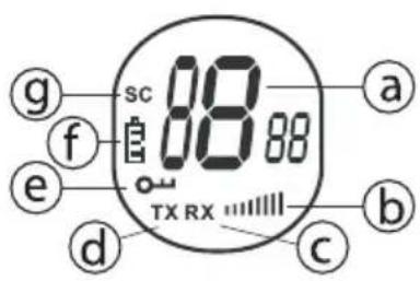 TRISTAR RC-6400 - Informacje na wyświetlaczu LCD - 1