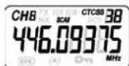 TRISTAR RC-6406 - CTCSS-koodin haku - 1