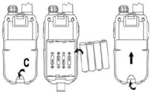 TRISTAR RC-6406 - Batterijen plaatsen - 1