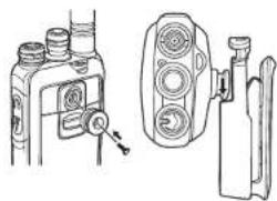 TRISTAR RC-6421 - Mise en place du clip de ceinture - 1