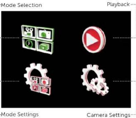 Drift HD Ghost - Camera Settings Menu - 1