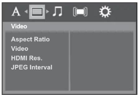TOSHIBA SD4015 - Using the Video setup menu - 1