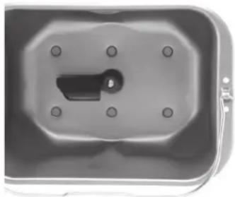 BREVILLE The Custom Loaf BBM800 - Insérer la palette rabattable ou la palette fixe - 2