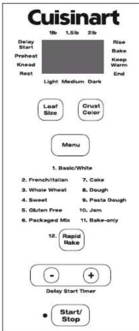 CUISINART CBK-100 - Before First Use - 1