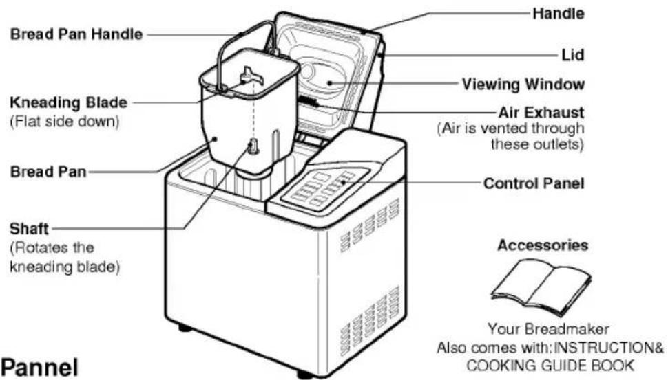 GOLDSTAR HB-152CE - BREAD MACHINE INTRODUCTION - 1