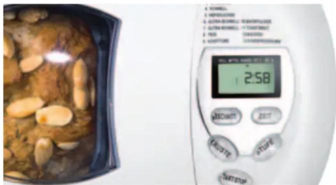 UNOLD 8690 Backmeister - ACLARACIONES SOBRE EL PANEL DE CONTROL - 1