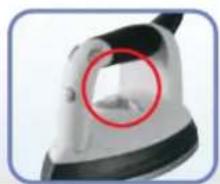 LAURASTAR S6a - Bügeleisentemperatur wählen Select iron temperature - 1
