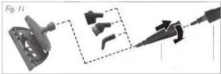 TRISTAR SR-5239 - Placement of the accessories - 2