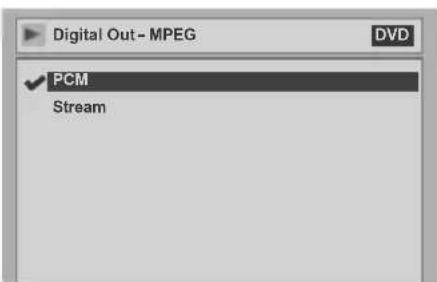 JVC DR-MV2 - Settings for MPEG (Default: PCM) - 1