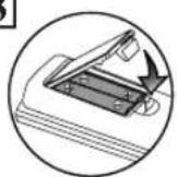 JVC DR-MV2 - Installing Batteries in the Remote Control - 3